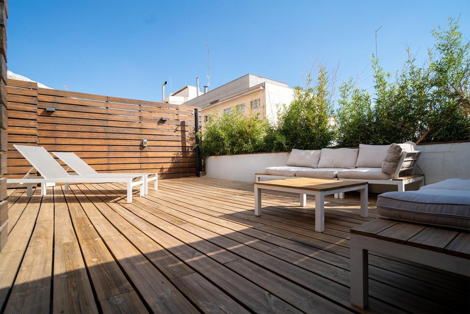 Atico Con Terraza Y Jacuzzi En El Centro Apartment บาเลนเซีย ห้อง รูปภาพ